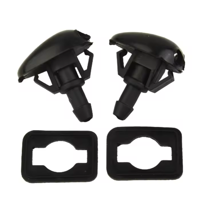 2pcs Boquilla De Limpia Para Parabrisas Delantero De Coche Compatible Con Nissan Navara D22 D40 Pickup Silvia S14/15 Pieza De Repuesto Para Limpia Parabrisas - 1