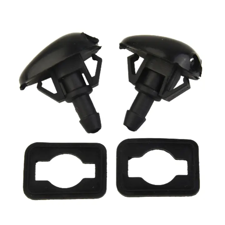 2pcs Boquilla De Limpia Para Parabrisas Delantero De Coche Compatible Con Nissan Navara D22 D40 Pickup Silvia S14/15 Pieza De Repuesto Para Limpia Parabrisas - 1