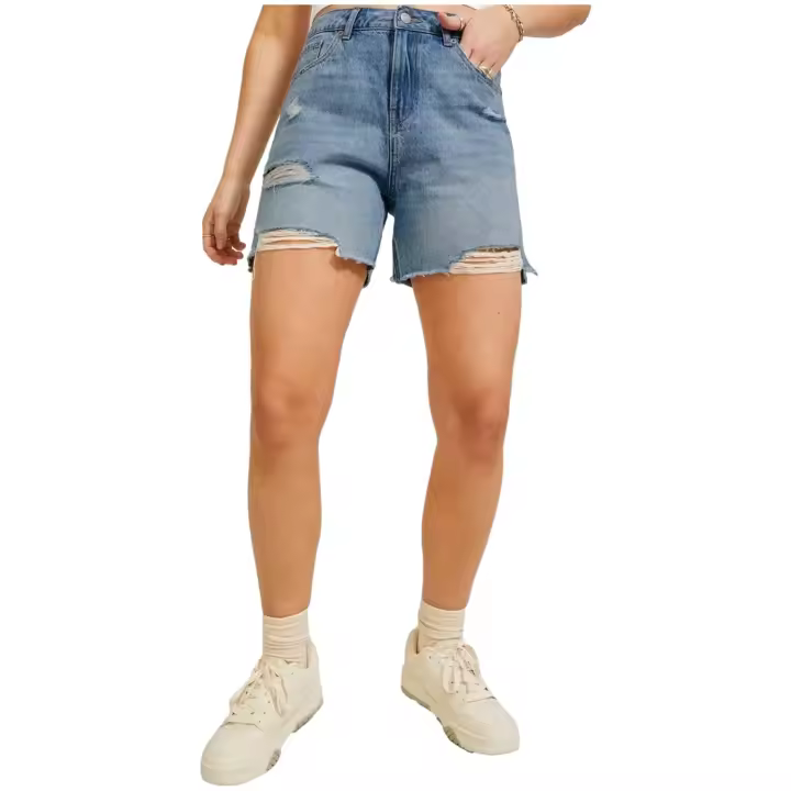 Pantalon Corto Jjxx Jxaura Breaks Rh para mujer en color azul - 1