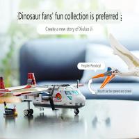 Bloques De Construcción Dinosaurio Mundo Serie Parque Caza Tormenta Pterodáctilo Avión Para Niños Juguetes Educativos Regalos De Vacaciones - details 1