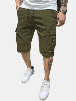 Shorts De Verano Para Hombres Talla Grande Estilo Casual Con Bolsillos Pantalones De Gym Y Pantalones De Porta Tendencia Estudiantil - details 1