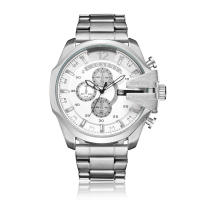 Reloj De Pulsera De Cuarzo Para Hombre CAGARNY Original Grande 6839 Moda Casual Impermeable Con Fecha Acero Inoxidable Resistente Al Shock - details 3