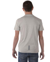 Emporio Armani EA7 Camiseta Algodon Hombre Gris Claro 3 ZPT51PJ30Z 3904 - details 1