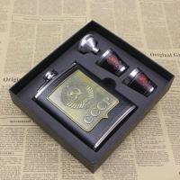 Kit De Flasque De Alcohol De Acero Inoxidable De 8 Oz Con Funnel Y Copas Para Bebidas Set De Botella De Vino Y Whiskey - details 3