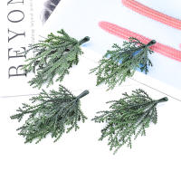 50pcs Plantas Artificiales Flores Para Boda Decoración De Jardín Navidad Wreaths DIY Scrapbook Fotografía Propiedades - details 12