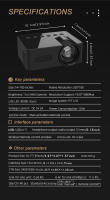 Proyector Portátil HD YT100 Para Casa Con Soporte De Alimentación Móvil 5V2A Para Camping Al Aire Libre Compatible Con Teléfonos Móviles - details 21