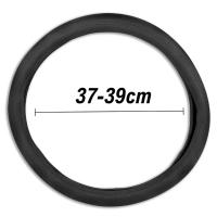 MOLCARAUTO FUNDA PARA VOLANTE UNIVERSAL 37-39CM CUBRE VOLANTE POLIPIEL perforados finos - details 1