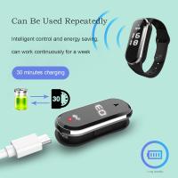 Reloj pulsera ultrasónico antimosquitos pulsera inteligente interior y exterior a prueba de insectos carga USB impermeable - details 1