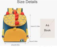 Mochila Niños Dinosaurio Escuela Bolsas 3-6 Años - details 1