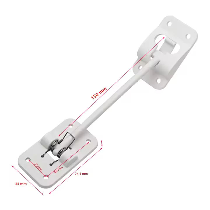 Soporte De Puerta RV Accesorios De Automóvil Fácil Instalación Hardware De Cierre De Entrada Estilo T Soporte De Cerradura Para Remolques - 1