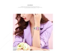 Reloj De Lujo Para Mujer 29mm Moda Acero Inoxidable Con Diamantes Rosa Minimalista Reloj De Pulsera Para Niña Viajes Al Aire Libre - details 8