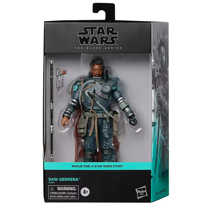 STAR WARS THE BLACK SERIES, FIGURA SAW GERRERA, STAR WARS ROGUE ONE - 1