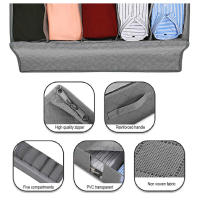 Cajas De Almacenamiento Bajo La Cama Delication Grandes Organizador De Ropa Ecológico Transpirable Para Armario - details 5