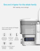 Fregadero Portátil Para Dientes BALASHOV Recargable Con Tanque De Agua De 600ml 4 Jets De Agua Limpieza Dental Electrónica - details 2
