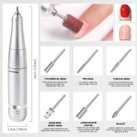 Nueva Máquina De Uñas Eléctrica Portátil Profesional 45000RPM Recargable Bajo Ruido Para Manicura En Salón Herramienta De Esmeriladora De Uñas - details 4