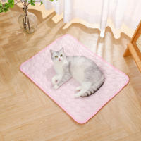 Almohadilla De Hielo Para Mascotas Resistente Al Mordisco Sillón Para Gatos Sofá Para Perros Almohadilla Refrescante De Verano Material De Seda De Hielo - details 3
