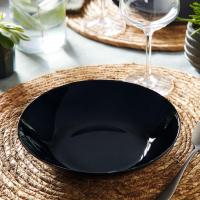 MAXHOME-Vajilla Zelie 18 Piezas Vidrio Negro - details 3