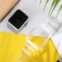 Carcasa Transparente + Correa Para Apple Watch Series 9 8 7 6 SE 5 Compatible Con Iwatch 3 Correa De Plástico 38mm 40mm 42mm 44mm 45mm 49mm - details 27