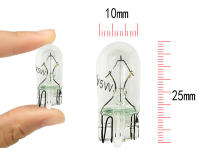 10pcs Lámparas Halógenas T10 W5W 168 194 158 Para Coche Luz De Placa De Matrícula Instrumentos Lámpara De Lectura Luz De Aclaración 12v 5w Universal - details 3
