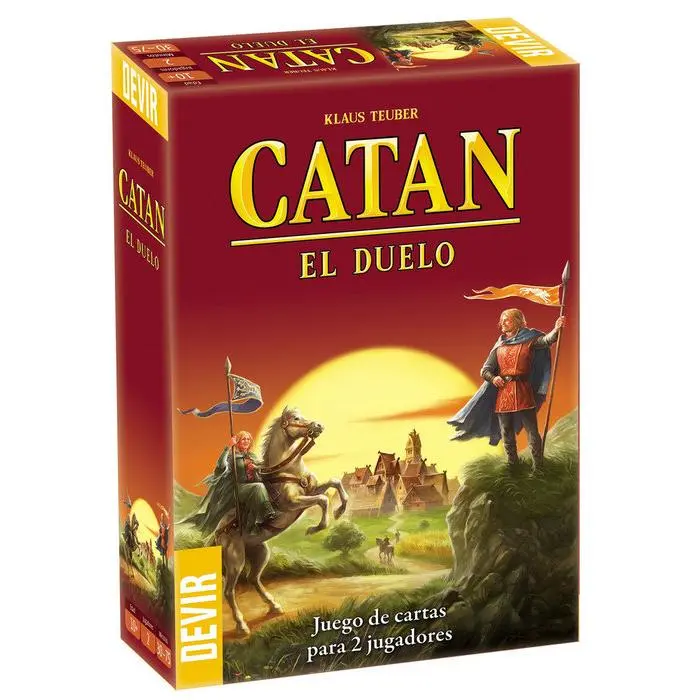 DEVIR JUEGO DE MESA CATAN DUELO JUEGOS DE MESA 27x6x19 Cms. - 1