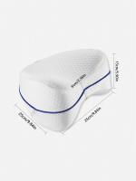 Almohada De Memoria Para Piernas 1pc Cojín De Forma Corazón Para Descanso Lateral Rebound Lento Relleno De Poliéster 100% - details 3