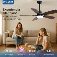 CLAR - Ventilador de Techo con Luz LED, Motor DC Eficiente y Silencioso - details 10