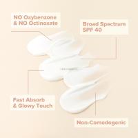 Crema hidratante calmante con protección UV, cosmética, belleza, cuidado orgánico coreano de la piel, protector solar. - details 2