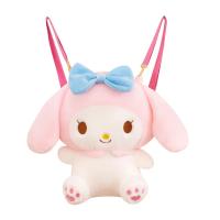 Muñeca De Peluche Sanrio 32CM Cinnamorol Kawaii Bolsa De Hombro Monedero Para Niñas Regalo De Cumpleaños Con Estilo De Kuromi - details 3