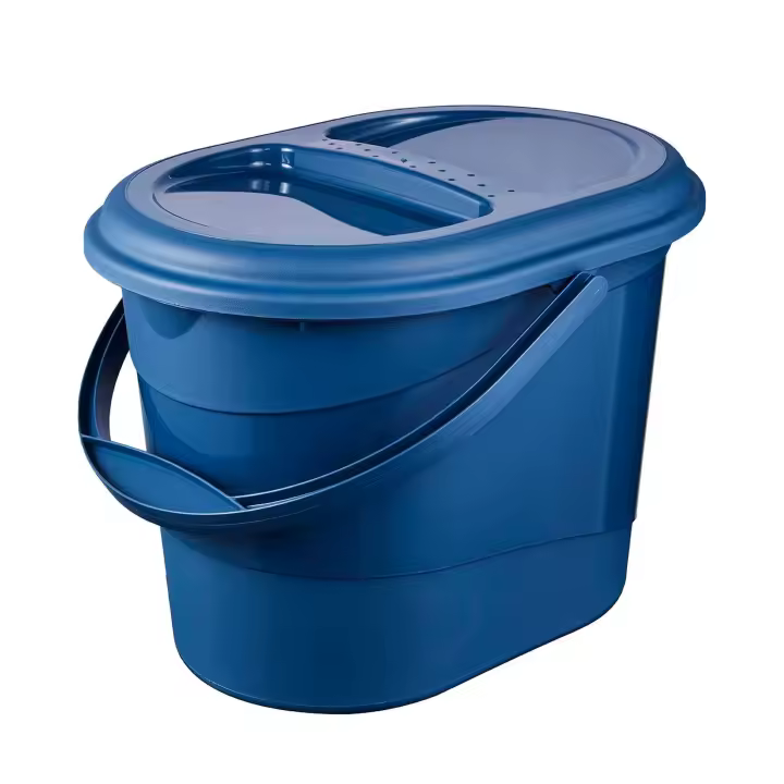 Keeeper Cubo de Basura Ovalado 13L - Clasifica Biorresiduos y Reduce Olores - 1