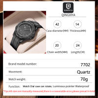 Reloj Deportivo Para Hombre De Marca Luminoso Y Resistente Al Agua Con Correa De Silicona Reloj Militar De Moda Cuatro Dígitos Calibre Japonés - details 0
