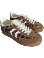 Everlyx - Zapatillas con Efecto Pelo de Leopardo con Diseño en Blanco y Plataforma de Goma - Puntera de Serraje Sintético - Animal Print - Alta Calidad - Sneakers de Mujer - Modelo Alexa - BH-2202 - details 0
