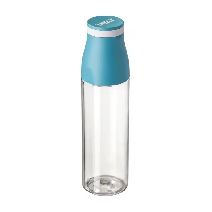 TATAY Urban Drink - Botella de Agua de 0.65L en Tritán con Tapón Vaso, Ocean - 1