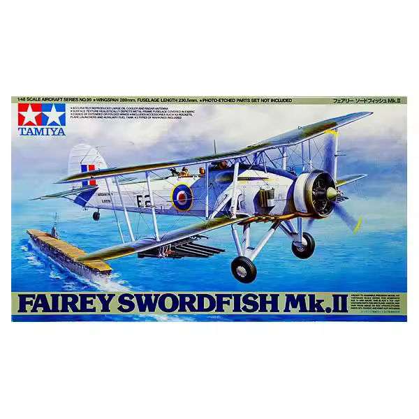 72 Hair - Avión de Reconocimiento/torpedero Swordfish Mkii de la Marina Real Británica - 1