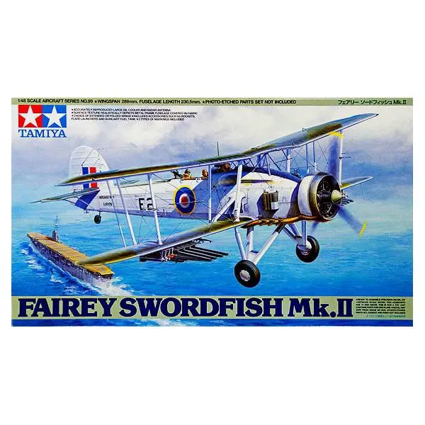 72 Hair - Avión de Reconocimiento/torpedero Swordfish Mkii de la Marina Real Británica - 1