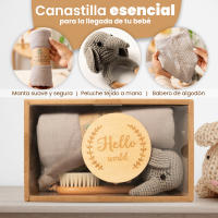 Soulcare - Littlelove - Regalos Bebes Recién Nacidos - Neceser Bebe Recién Nacido - Canastilla Bebe Recién Nacido (Conejo) - details 3