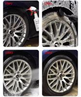 Cepillo De Limpieza Para Rines De Neumáticos Y Aspiraderos Herramienta De Limpieza De Ruedas De Coche Accesorios De Detalle Negro Material PP+ Nylon - details 8