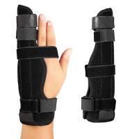 Protector De Compresión Ajustable Para Dedos Soporte De Mano Y Tornillo Para Deportes Alivio De Artritis Guía De Protección - details 1