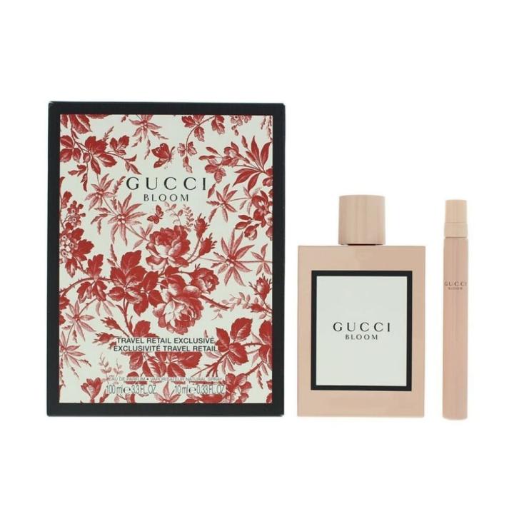 Gucci - Bloom Set Regalo mujer Eau de Parfum 100 Ml. + mini 10 Ml. | Estuche regalo mujer. Un Jardín de Flores… — oferta en Miravia