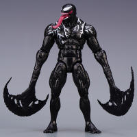 Figura De Acción Venom Legends Movable Joint Modelo Estatua De Cara Cambiable Juguete Coleccionable Decorativo Para Niños - details 1