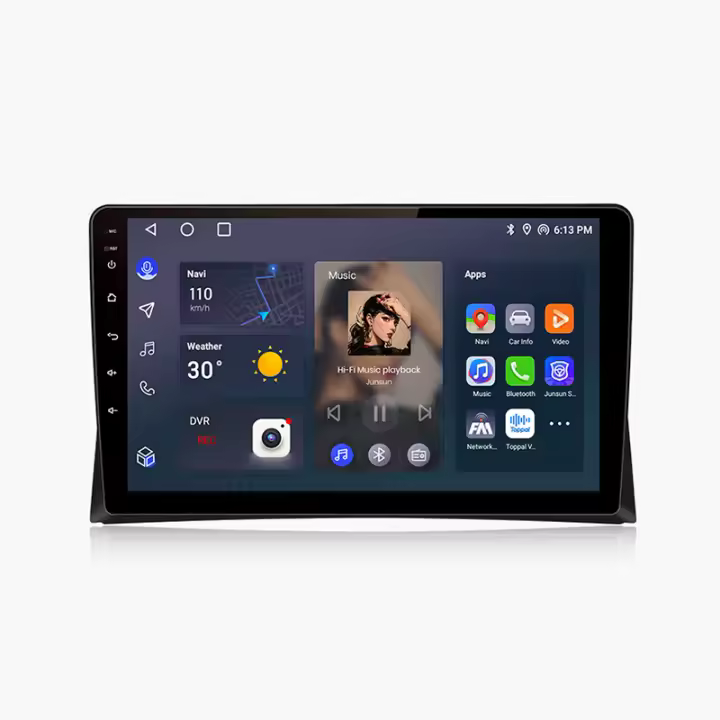 Junsun Android 13 Radio Para Multivan Transporter 2008 2009 2010 2011 2012 2013 2014 2015 DSP Navegación GPS Reproductor Multimedia 2 DIN Inalámbrico CarPlay Android Auto Radio - 1