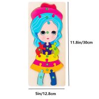 Rompecabezas De Madera Para Niños Con Temas De Dinosaurio Animal Y Tráfico Juguete De Puzzle Ideal Para Niños Y Niñas Regalo Ideal Adecuado Para Edad 3-6 Años - details 10