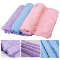 Toalla De Baño Microfibra Para Mujer Toalla De Playa Spa Y Sauna Suave Y Absorbente Tela Knitted Peso 200g Máquina Lavable - details 1