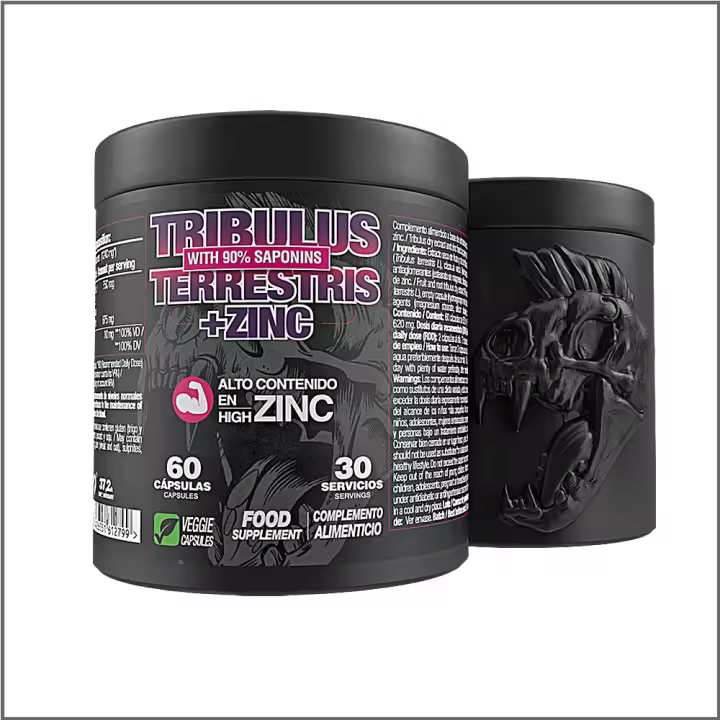 Tribulus Terrestris + Zinc (30 serv) - ZOOMAD LABS - 1