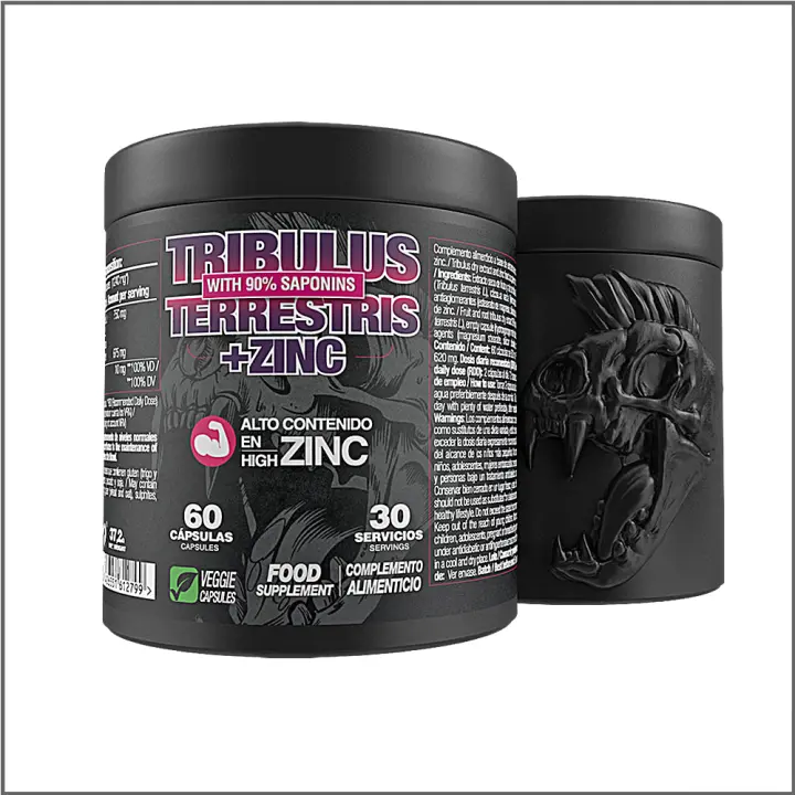 Tribulus Terrestris + Zinc (30 serv) - ZOOMAD LABS - 1