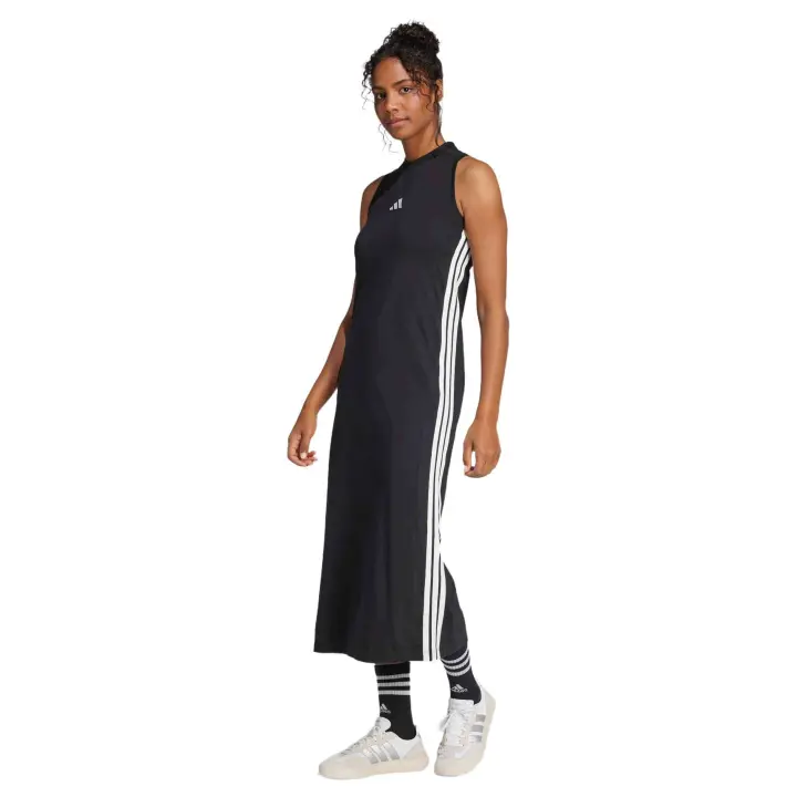 Vestido Adidas 3 Stripes para mujer en color negro - 1