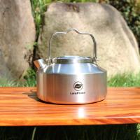 Set De Cocina Para Camping Leaftour De Acero Inoxidable Con Olla Tetera Y Sartén Essentials Para 2-3 Personas Para Cocinar Al Aire Libre - details 5