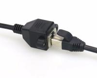 Cable De Extensión Ethernet RJ45 8P8C FTP STP UTP Cat 5e Macho a Hembra Para Red LAN Con Agujeros Para Montaje En Panel 30cm 60cm 1m 1FT 2FT 5FT - details 1