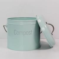 Caddy De Compost Para Cocina 3L Con Tapa Y Asa a Prueba De Oxidación Para Residuos De Alimentos Ecológico De Farmhouse - details 2