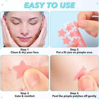 600pcs Parches De Acné De Cinco Colores Mixtos Parche De Estrella Para Cubrir Impurezas Herramienta De Maquillaje Y Cuidado De La Piel - details 7