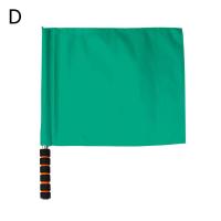 Bandera De Referee De Fútbol 1Pcs En Colores Rojo Blanco Amarillo Azul Y Verde Para Entrenamiento Y Competición Suministros De Referee - details 17